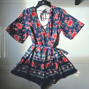 Floral Romper